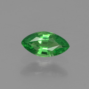 Grenat tsavorite vert naturelle marquise, 0,29 ct, VVS-VS