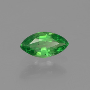 Grenat tsavorite vert naturelle marquise, 0,29 ct, VVS-VS