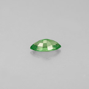 Grenat tsavorite vert naturelle marquise, 0,32 ct, VVS-VS