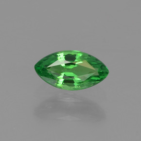 Grenat tsavorite vert naturelle marquise, 0,31 ct, VVS-VS