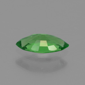 Grenat tsavorite vert naturelle marquise, 0,38 ct, VVS-VS
