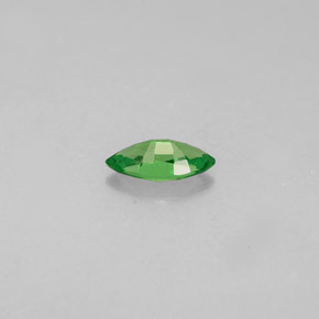 Grenat tsavorite vert naturelle marquise, 0,28 ct, VVS-VS