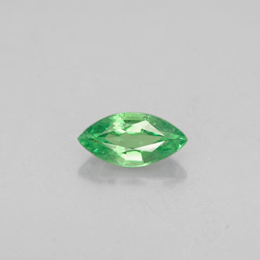 Grenat Tsavorite Vert chrome naturelle Marquise, 0.31 ct, VVS-VS