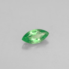 Grenat Tsavorite Vert chrome naturelle Marquise, 0.31 ct, VVS-VS