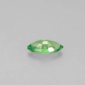 Grenat tsavorite vert naturelle marquise, 0,27 ct, VVS-VS