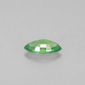 Grenat tsavorite vert naturelle marquise, 0,31 ct, VVS-VS