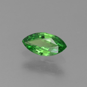 Grenat tsavorite vert naturelle marquise, 0,30 ct, VVS-VS