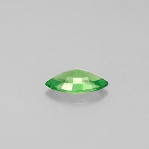Grenat tsavorite vert naturelle marquise, 0,26 ct, VVS-VS