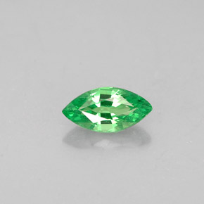 Grenat Tsavorite Vert chrome naturelle Marquise, 0.31 ct, VVS-VS