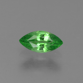 Grenat tsavorite vert naturelle marquise, 0,29 ct, VVS-VS