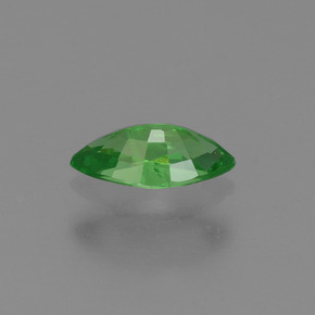 Grenat tsavorite vert naturelle marquise, 0,29 ct, VVS-VS