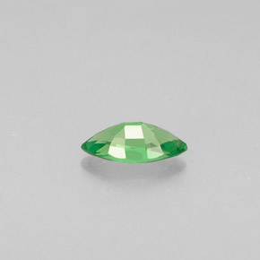 Grenat tsavorite vert naturelle marquise, 0,24 ct, VVS-VS