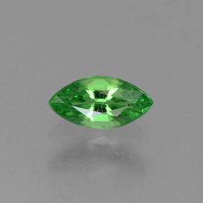 Grenat tsavorite vert naturelle marquise, 0,29 ct, VVS-VS