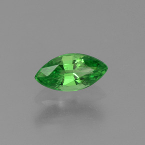 Grenat tsavorite vert naturelle marquise, 0,29 ct, VVS-VS