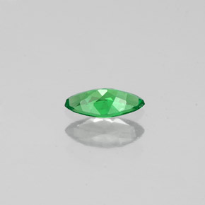Grenat tsavorite vert naturelle marquise, 0,23 ct, VS-SI