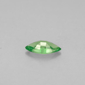 Grenat tsavorite vert naturelle marquise, 0,25 ct, VVS-VS