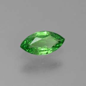 Grenat tsavorite vert naturelle marquise, 0,29 ct, VVS-VS