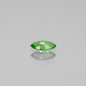 Grenat tsavorite vert naturelle marquise, 0,25 ct, SI