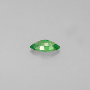 Grenat tsavorite vert naturelle marquise, 0,25 ct, VVS-VS