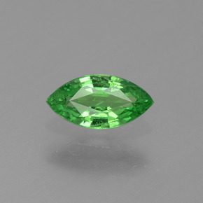 Grenat tsavorite vert naturelle marquise, 0,30 ct, VVS-VS