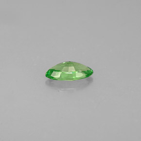 Grenat tsavorite vert naturelle marquise, 0,31 ct, VVS-VS