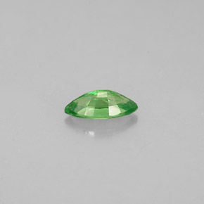 Grenat tsavorite vert naturelle marquise, 0,32 ct, VVS-VS