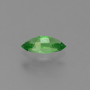 Grenat tsavorite vert naturelle marquise, 0,26 ct, VVS-VS