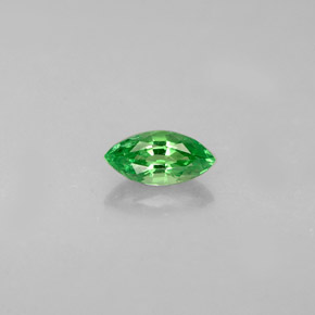 Grenat tsavorite vert naturelle marquise, 0,33 ct, VVS-VS