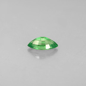 Grenat tsavorite vert naturelle marquise, 0,33 ct, VVS-VS