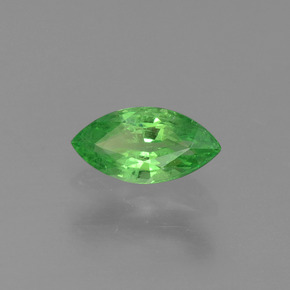 Grenat tsavorite vert naturelle marquise, 0,31 ct, VVS-VS