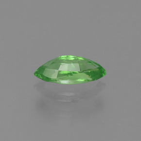 Grenat tsavorite vert naturelle marquise, 0,31 ct, VVS-VS