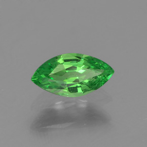 Grenat tsavorite vert naturelle marquise, 0,33 ct, VVS-VS