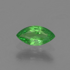 Grenat tsavorite vert naturelle marquise, 0,30 ct, VVS-VS