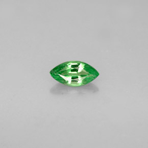 Grenat Tsavorite Vert chrome naturelle Marquise, 0.28 ct, VVS-VS