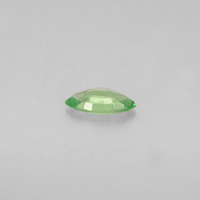 Grenat tsavorite vert naturelle marquise, 0,27 ct, VVS-VS