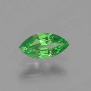 Grenat tsavorite vert naturelle marquise, 0,27 ct, VVS-VS
