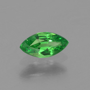 Grenat tsavorite vert naturelle marquise, 0,29 ct, VVS-VS