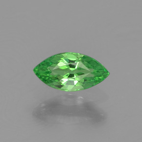 Grenat tsavorite vert naturelle marquise, 0,32 ct, VVS-VS