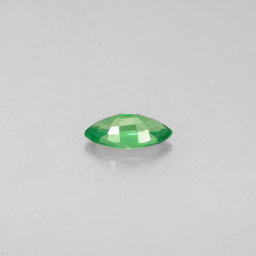 Grenat tsavorite vert naturelle marquise, 0,27 ct, VVS-VS