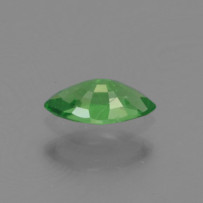 Grenat tsavorite vert naturelle marquise, 0,31 ct, VVS-VS