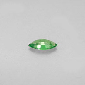 Grenat tsavorite vert naturelle marquise, 0,24 ct, VVS-VS
