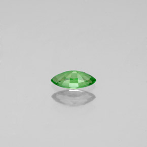 Grenat tsavorite vert naturelle marquise, 0,28 ct, VVS-VS