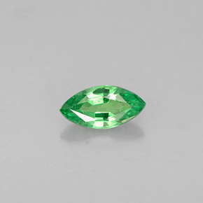 Grenat tsavorite vert naturelle marquise, 0,27 ct, VVS-VS