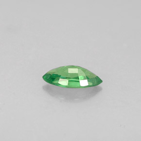 Grenat tsavorite vert naturelle marquise, 0,27 ct, VVS-VS