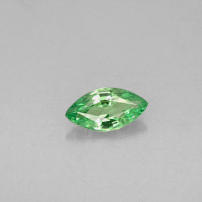 Grenat tsavorite vert naturelle marquise, 0,28 ct, VVS-VS