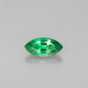 Grenat Tsavorite Vert chrome naturelle Marquise, 0.29 ct, VVS-VS