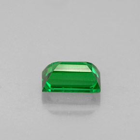 Grenat Tsavorite Vert chrome naturelle Baquette, 0.44 ct, VVS-VS