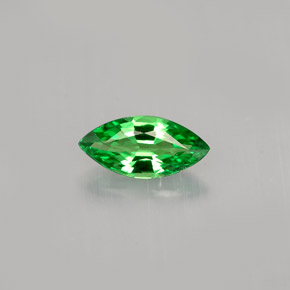 Grenat Tsavorite Vert naturelle Marquise, 0.58 ct, VVS-VS