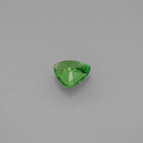Grenat Tsavorite Vert chrome naturelle Trillion, 0.47 ct, VVS-VS