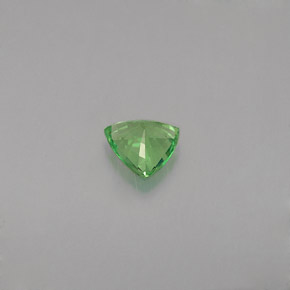 Grenat tsavorite vert naturelle trillion, 0,35 ct, VVS-VS